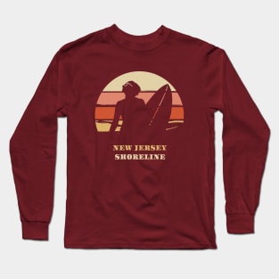 New Jersey Shoreline Long Sleeve T-Shirt